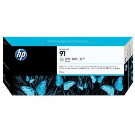 HP 91 Light Gray Ink Cartridge 775 ml (C9466A) – Genuine