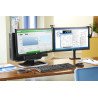 HP LCD Speaker Bar NQ576AA – USB Monitor Sound Bar – vue 3