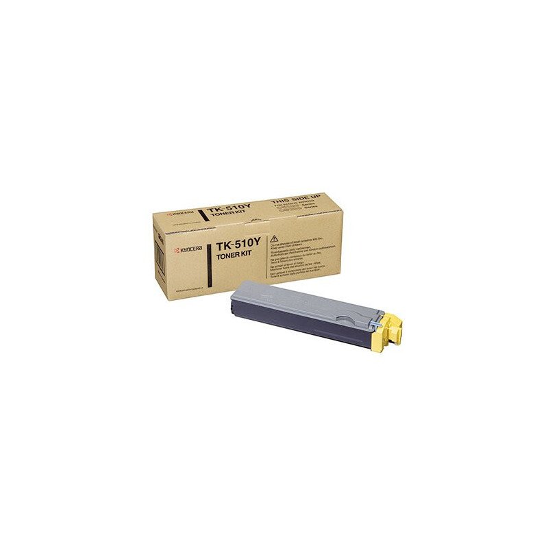 Kyocera TK-510Y Yellow Original Toner Cartridge (FS-C5020N/C5025N/C5030N)
