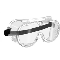 Anti-fog safety goggles – panoramic polycarbonate screen