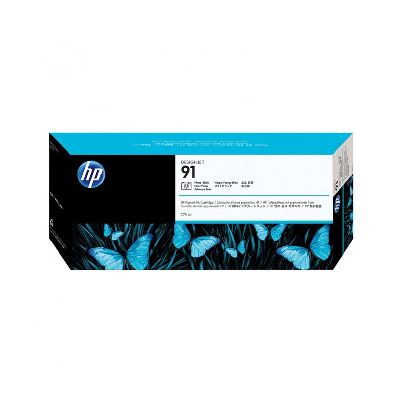 Tinta HP 91 negro fotográfico 775 ml C9465A – original