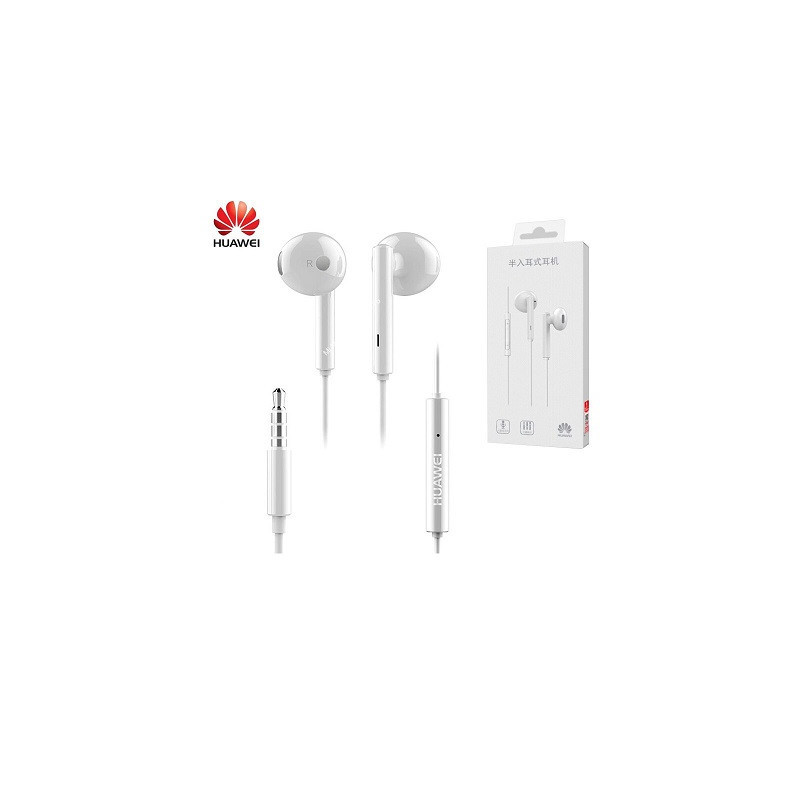 Huawei AM115 Earphones 3.5 mm Jack – Genuine, White