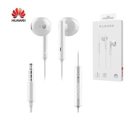 Écouteurs Huawei AM115 jack 3,5 mm – d'origine, blancs