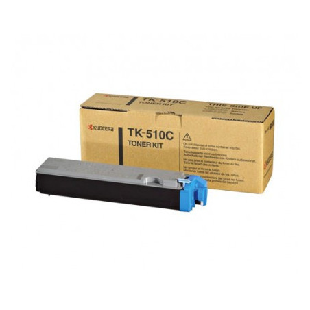 Kyocera TK-510C Cyan Toner ~8,000 Pages – Genuine