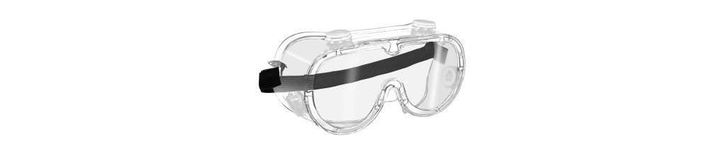 Anti-fog protective safety goggles